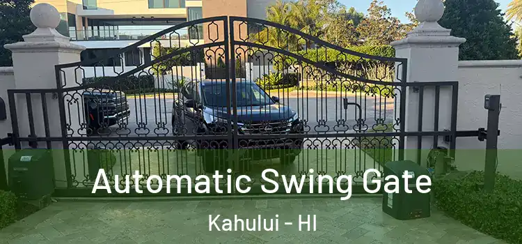  Automatic Swing Gate Kahului - HI